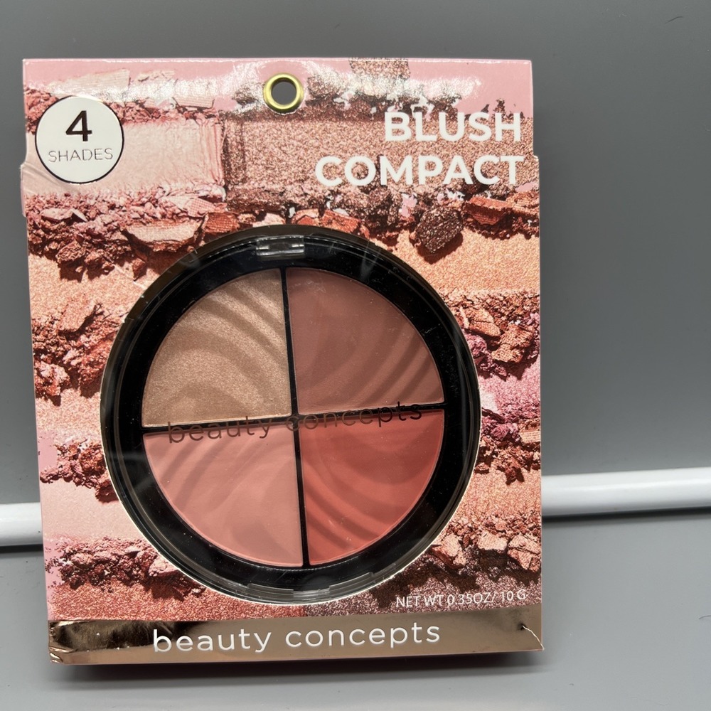 Beauty Concept 4 Shade Blendable Blush Palette/New Sealed.‎
